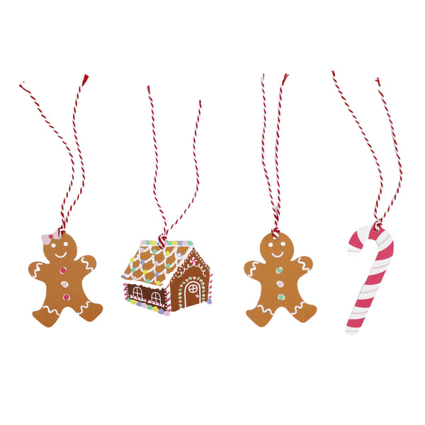 Gingerbread House Gift Tags, 12 ct