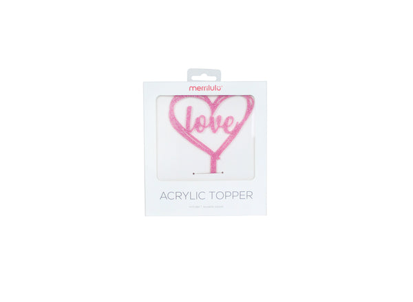 Clear Acrylic Cake Topper Sticks — Love Safiya Craft Supplies