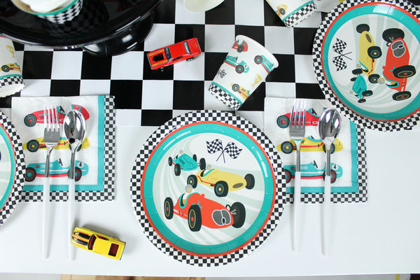 Vintage Race Car Napkins, 24 ct - Merrilulu