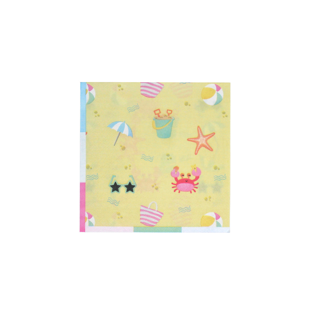 Beach Day Napkins, 24 ct