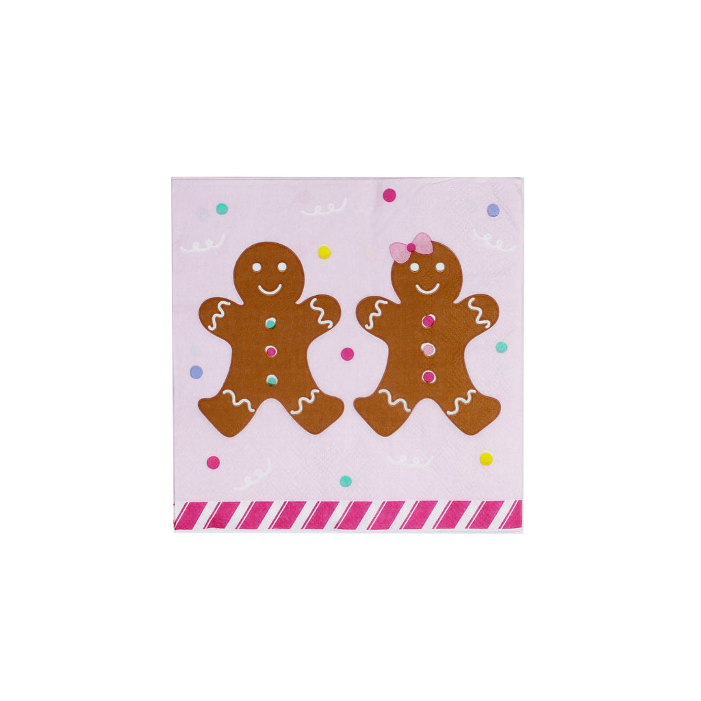 Gingerbread House Napkins, 24 ct