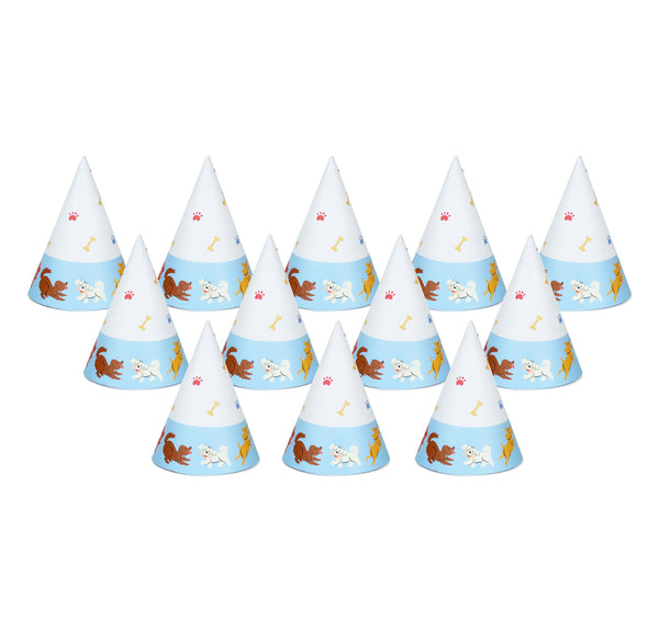 dog themed birthday party hats