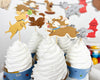 dog themed cupcake toppers for birthday parties