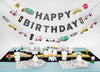 transportation themed birthday party decorations