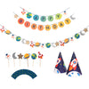 Outer Space Party Decorations Kit - 12 guests