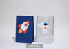 rocket and astronaut stickers