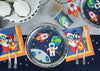 outer space party tableware